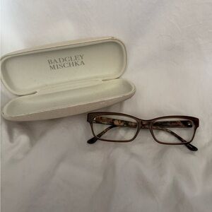 Badgley Mischka Brown Tortoise Glasses